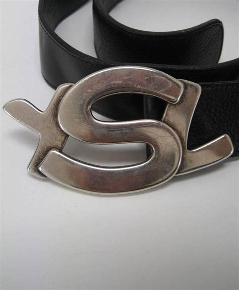 ysl silver buckle belt|ysl belt outlet.